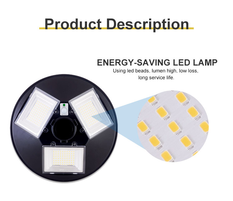 300W Solar Power Outdoor Led Lawn path Small Garden Light