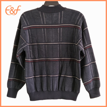 Casual Half Zip Jumper Men Woolen Sweater Design