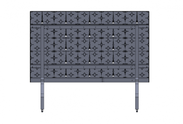 Hight resolution 136 inch led TV home theatre