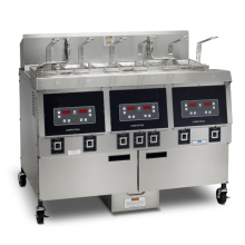 Electric Chicken Deep Fryer Machine: 3 Tank, 6 Basket - Ideal for Restaurant Sales
