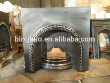 Cast Iron Fireplace with Mantel