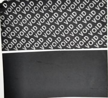 Good quality Non residue tamper evident VOID label