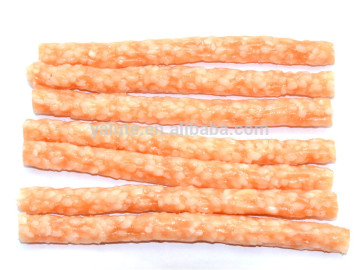 Chicken and rice stick dog snacks bully sticks