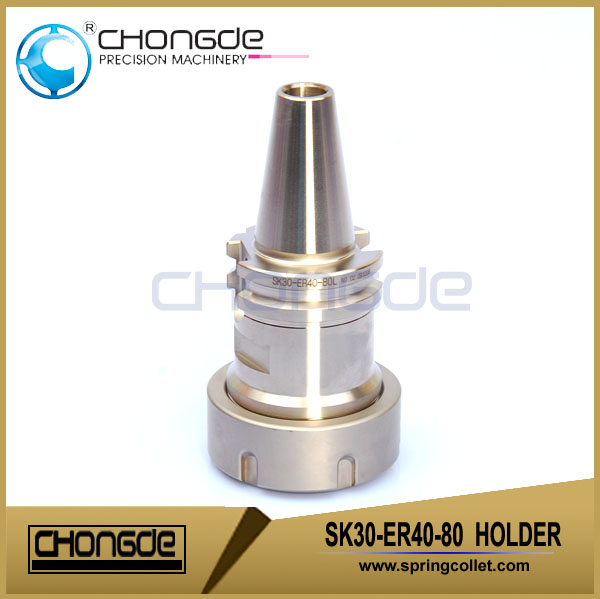 SK30-ER40-80 고정밀 CNC 공작 기계 홀더