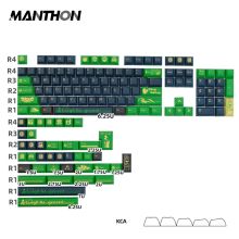 140 GMK Luigi Dye Sublimation PBT Keycaps for Custom Mechanical Keyboards