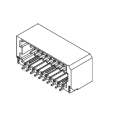 1.00 mm Pitch 90 ° dual fila wafer-smt AW1002R-S-2XNP