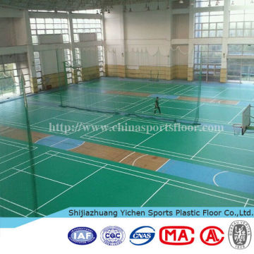 Indoor pvc sports flooring badminton pvc carpet