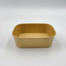 650ml kraft paper tray