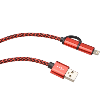 Flame retardant PET braided cable sleeve