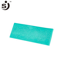 As Seen On Tv Silicone Cake Mould Flower Lace Pattern Food Custom Silicone Bake Mold