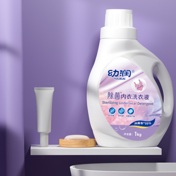 Detergente per lavanderia di biancheria intima antibatterica