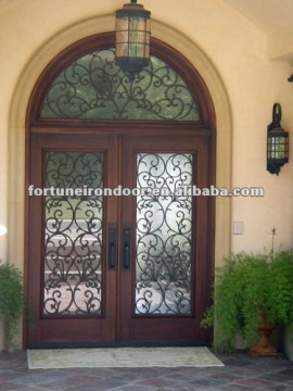 wrought iron door