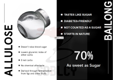 Crystalline Allulose sugar replacement