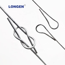 Double Loop Quick Link Bale Tie Wire / Galvanized Cotton Bale Tie Wire