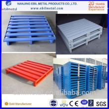 China warehouse steel pallet for pallet racking steel pallet