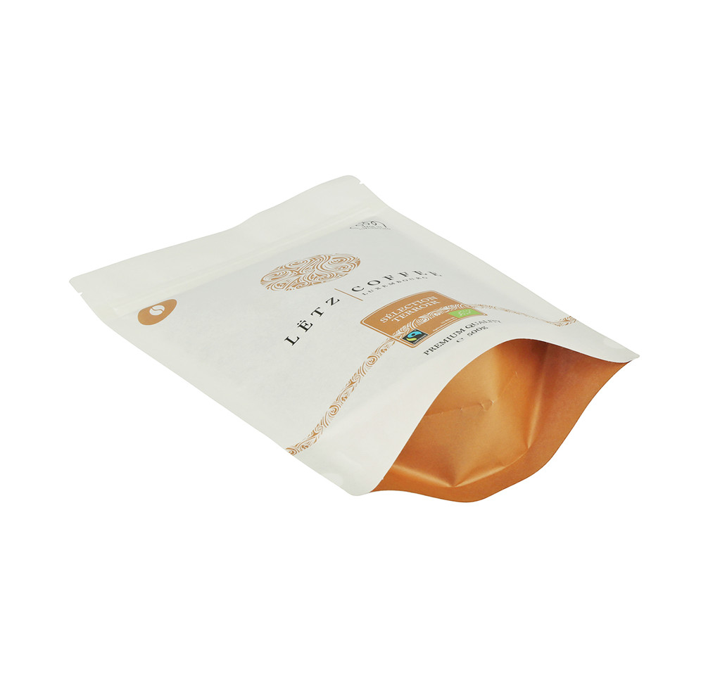 Colorful Printing Biodegradable Materials 16 Oz Coffee Bags With Valve