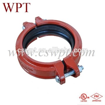 UL FM CE Approved 1"-14" Ductile Iron Grooved Couplings