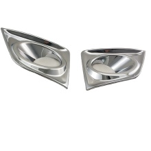 2014 Toyota Corolla ABS Plastic Head Fog Lamp Cover - Chrome Accessories