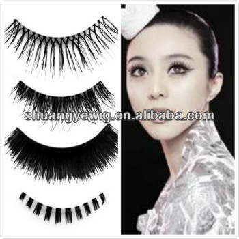 2015private human hair false eyelash