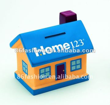 money bank,house shape coin bank