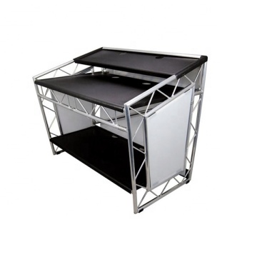 Aluminum Portable DJ Booth | DJ Trussing Table | Trussing Stand Table