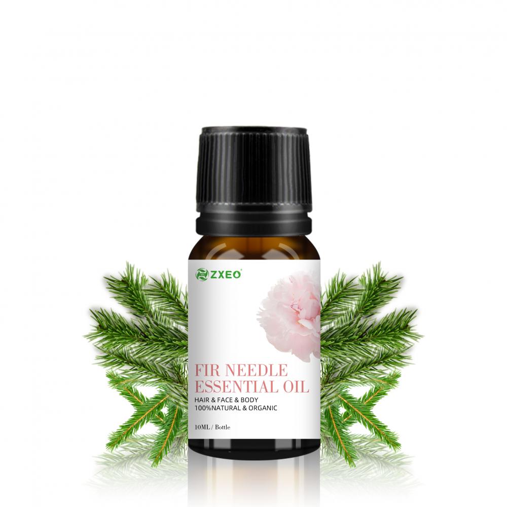 Huile essentielle à aiguille de sapin de haute qualité 100% d&#39;huile à base de plantes pure et non diluée aide à la douleur et à être soulagée de l&#39;anxiété