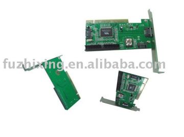 PCI to 3 SATA and IDE card