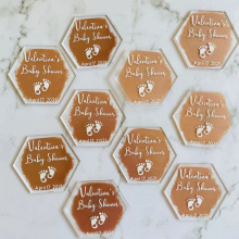 Custom Laser Cut Acrylic Wedding Table Numbers & Place Cards