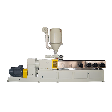 Automatic Co-Rotating Twin-Screw Plastic Tubing Extruder