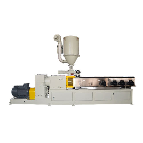 Automatic Twin-Screw Plastic Section Bar Extrusion Machine