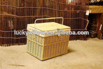 half willow material wicker eggs basket from linyi