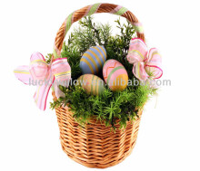 wholesale honey willow flower baskets with handle