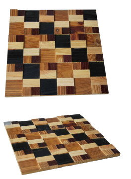 Old Ship Wooden Mosaic