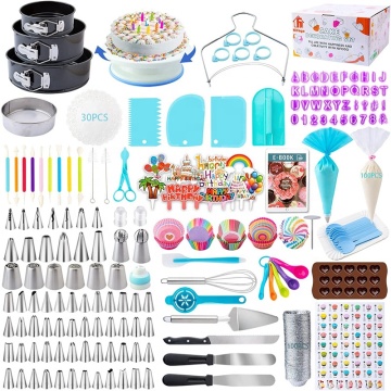 655pcs Cake Decorating Kit: Beginner's Baking and Decorating Supplies