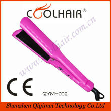 Ceramic hair straightener iron,professional digital ionic hair straightener,hair straightener wide plate
