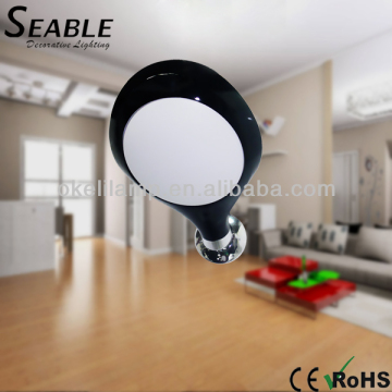 Energy saving E27 black wall scone for hotel and home decoration