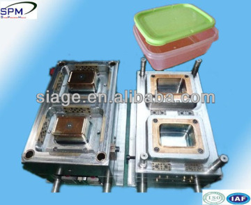 high precision 3 plate injection mould for lunch box