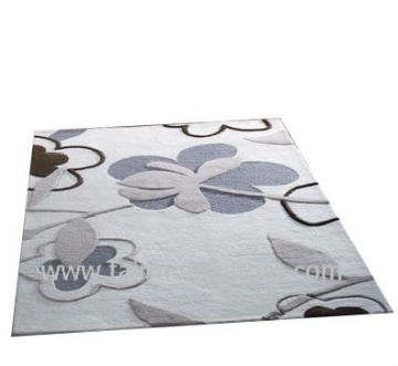Hand Woven India Wool Rug 001