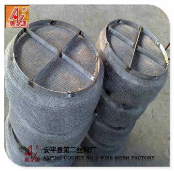 wire mesh demister comprises/ demister filter