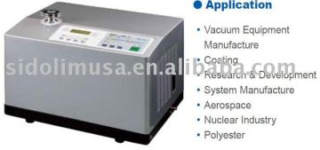 vacuum helium leak detecting system