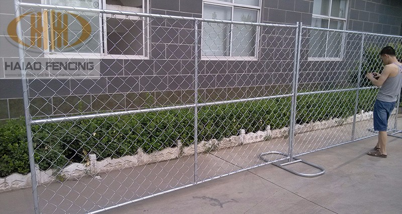 chainlink temporary fence panels