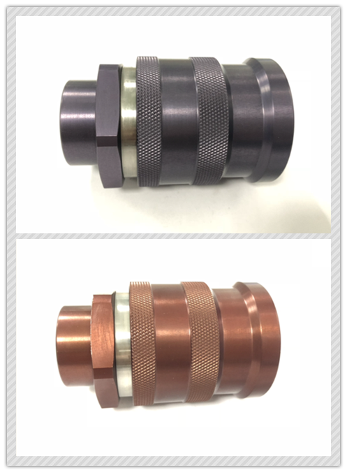 Brown FF0B Female ISO16028 Quick Coupling