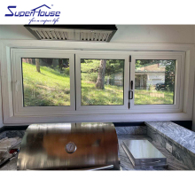 Florida Miami-Dade NOA Approved Aluminum Impact Resistant Folding Windows