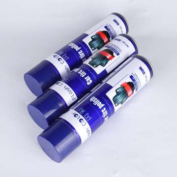 650ML Tire Polish Protect Tire Shine Spray Foam