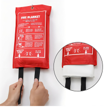 Fire Proof Blanket - Fiberglass Fire Resistant Blanket for Home Safety Emergency Fire Protection