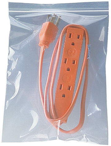 PE zipper bag for electronic accessories and food