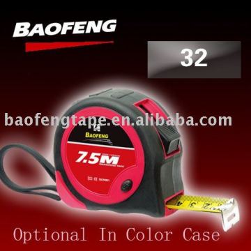 big rubberized case measure tape