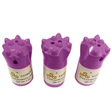 Tapered Button Drill Bit, 34mm Tungsten Carbide, Wear Resistant