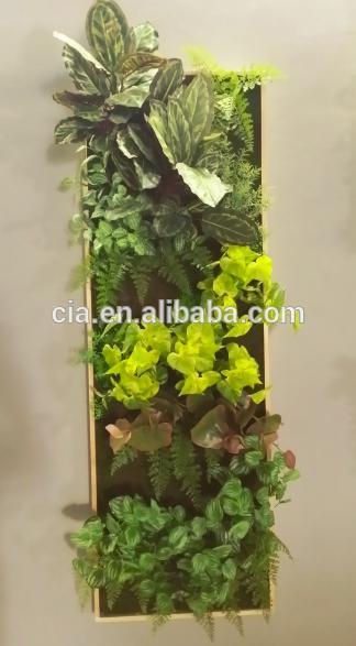 Nontoxic Artificial plants wall art