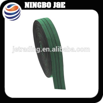 Green PP Elastic Sofa Tape